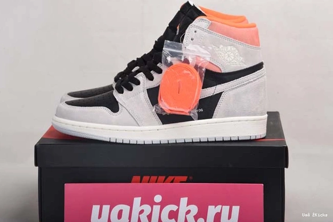 HighQuality 342 High 555088-018 OG 1 Air - Retro Jordan - Air 'Grey Jordan Crimson' 1011